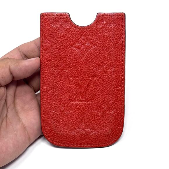 Louis Vuitton Red Sleeve Wallet - Picture 10 of 10
